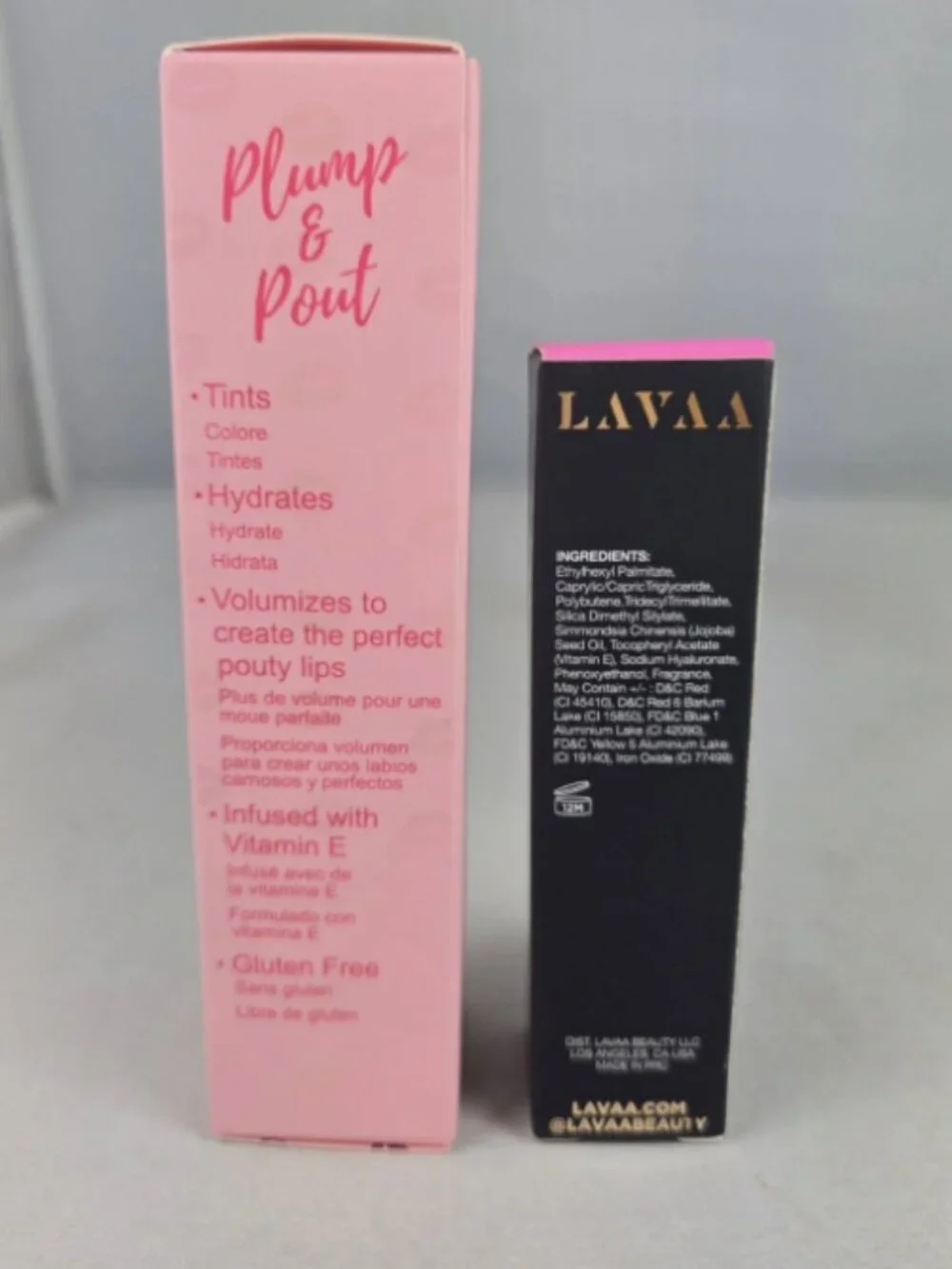 NEW Lip Bundle Lavaa Drip Oil Bubblegum & Beauty Creations Plump & Pout Blaze